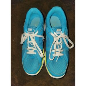 Nike dual fusion blue‎ shoes sneakers size 7 youth 7y
